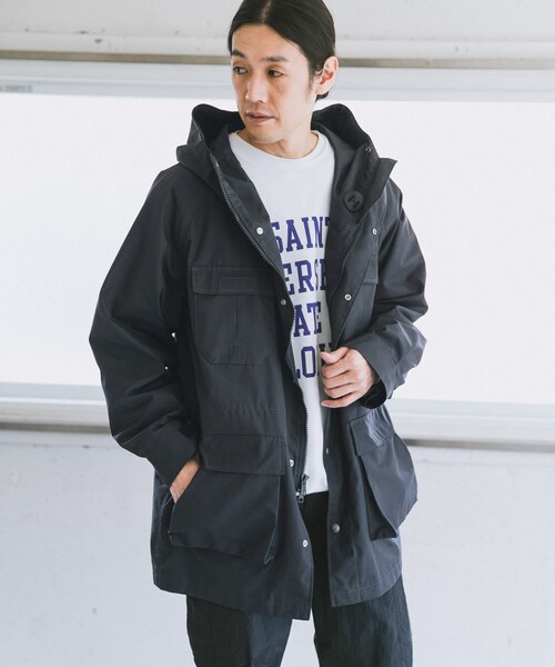 URBAN RESEARCH DOORS（アーバンリサーチドアーズ）の「『別注』SIERRA DESIGNS×DOORS　MOUNTAIN PARKA（マウンテンパーカー・メンズ・Blue Gray/Greige/Ink Black・M/L）」の14枚目の写真