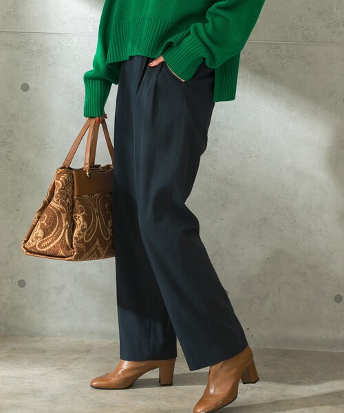 URBAN RESEARCH ROSSO（アーバンリサーチロッソ）の「カーブフォルムハイウエストパンツ（その他パンツ・レディース・VERY PERI/CHARCOAL・36/38）」の5枚目の写真