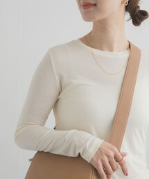 URBAN RESEARCH DOORS | リネン混シアーロングスリーブTシャツ(Tシャツ/カットソー)