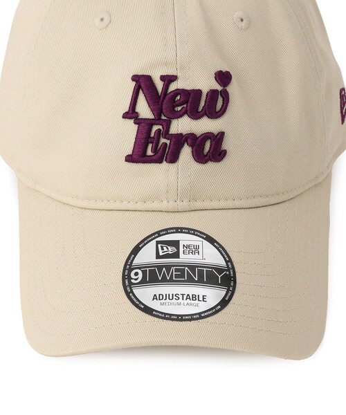 ROPE' PICNIC(ロペピクニック)の「【NEW ERA(R)/ニューエラ別注】920CS HEART LOGO CAP(キャップ・レディース・ブラック/キナリ/ベージュ・F)」の20枚目の写真