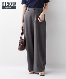 nissen | 小さいサイズ　【接触冷感・UVカット・防シワ】カーブパンツ　低身長さん・小柄女性(パンツ)