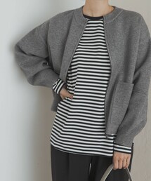 URBAN RESEARCH DOORS | コットンラウンドヘムカットソー(Tシャツ/カットソー)