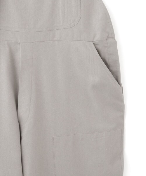 ADAM ET ROPE'（アダムエロペ）の「【Baserange（ベースレンジ）】GREN OVERALLS（サロペット/オーバーオール・レディース・ライトグレー・S）」の8枚目の写真