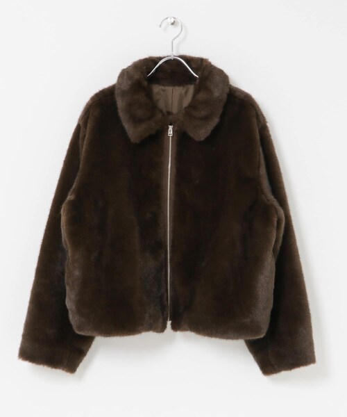 ITEMS URBANRESEARCH（アイテムズ アーバンリサーチ）の「ファージャケット（テーラードジャケット・レディース・BRN/L.BEG・Free）」の19枚目の写真