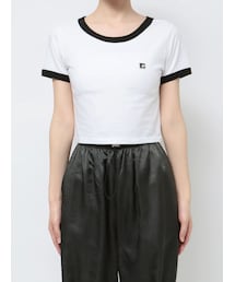 EMODA | フィットショートTシャツ(Tシャツ/カットソー)