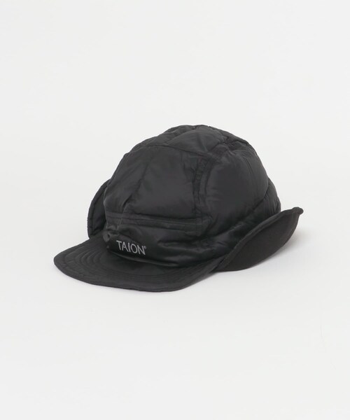 ITEMS URBANRESEARCH（アイテムズ アーバンリサーチ）の「TAION　BASIC DOG EAR DOWN CAP（キャップ・メンズ・KHK/BLK/D.CHA/NVY/BEG/OLV・-）」の8枚目の写真