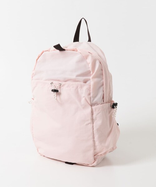 KBF（ケイビーエフ）の「アウトポケットナイロンバックパック（バックパック/リュック・レディース・PINK/BEIGE/BLACK・One）」の13枚目の写真