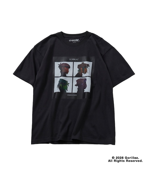 bonjour records(ボンジュールレコーズ)の「Gorillaz/ゴリラズ for bonjour records Official T-shirt(Tシャツ/カットソー・レディース・ブラック/ブラック系/ホワイト/ホワイト系・L/M/XL)」の22枚目の写真