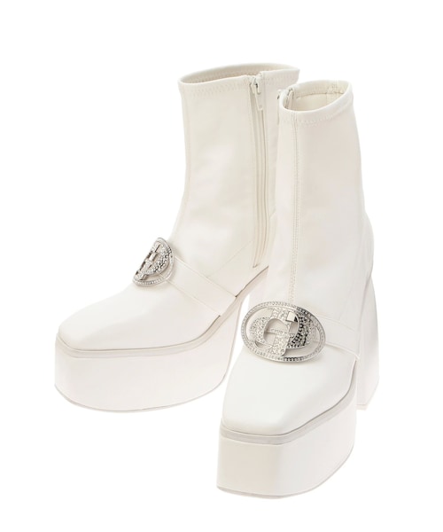 GD bijou 2WAYチャンキーショートブーツ