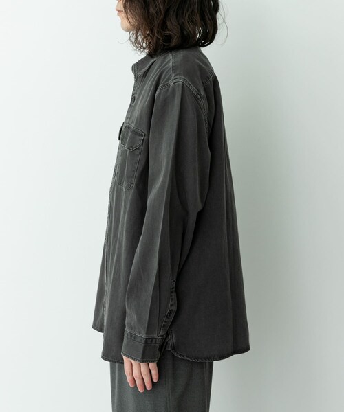URBAN RESEARCH Sonny Label（アーバンリサーチサニーレーベル）の「LEVI’S　JACKSON WORKER（シャツ/ブラウス・メンズ・DRAK WASH・M/L）」の6枚目の写真