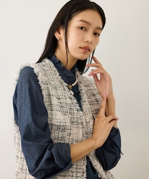 ROPE' | ツイードVネックジレ(ベスト)