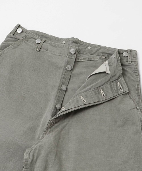 A PRESSE Vintage Cinch Buckle Euro Work Pants