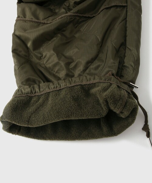 ADAM ET ROPE'（アダムエロペ）の「【elephant TRIBAL fabrics/エレファントトライバルファブリクス】Cut Off Quilting Cargo Pants（カーゴパンツ・メンズ・ブラック/カーキ・M）」の9枚目の写真