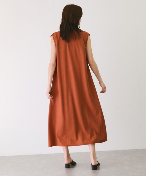 Jayro（ジャイロ）の「カノコ肩タックフレアワンピース（ワンピース・レディース・ブラック/グレー系/キャメル/イエロー・F）」の20枚目の写真