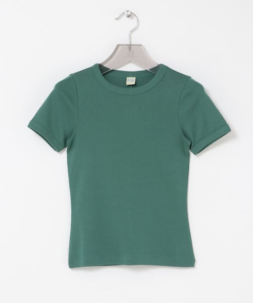 URBAN RESEARCH(アーバンリサーチ)の「FLORE FLORE CAR T-SHIRTS(Tシャツ/カットソー・レディース・WHITE/BLACK/OFF WHITE/EVERGREEN/STRAW/MULBERRY・S)」の4枚目の写真
