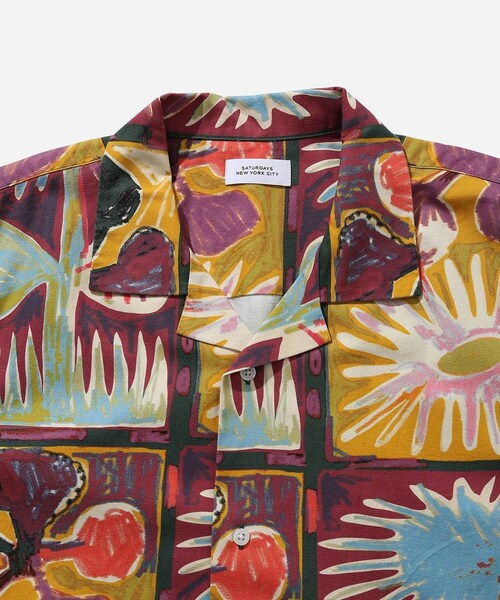 Saturdays NYC（サタデーズ ニューヨークシティ ）の「Summer Bloom Canty SS Shirt（シャツ/ブラウス・レディース・キナリ/サックス/クリーム・L/XL/M）」の18枚目の写真