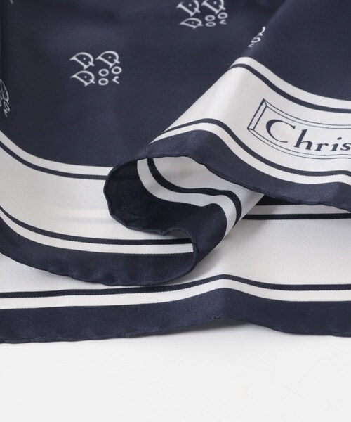 URBAN RESEARCH ROSSO（アーバンリサーチロッソ）の「VINTAGE　DIORスカーフ（バンダナ/スカーフ・レディース・NAVYWHITE・-）」の7枚目の写真