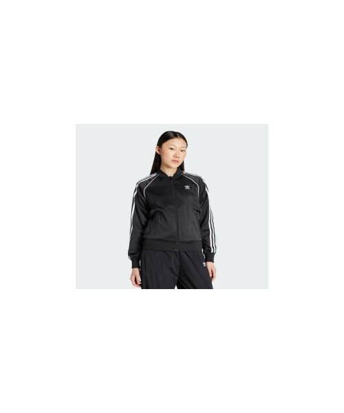 adidas（アディダス）の「SST アディカラー サテン トラックトップ 
