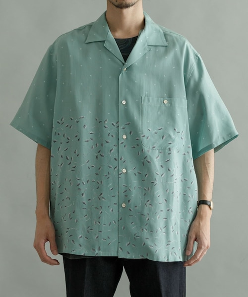 SEVEN BY SEVEN OPEN COLLAR SHIRTS SHORT-SLEEVE