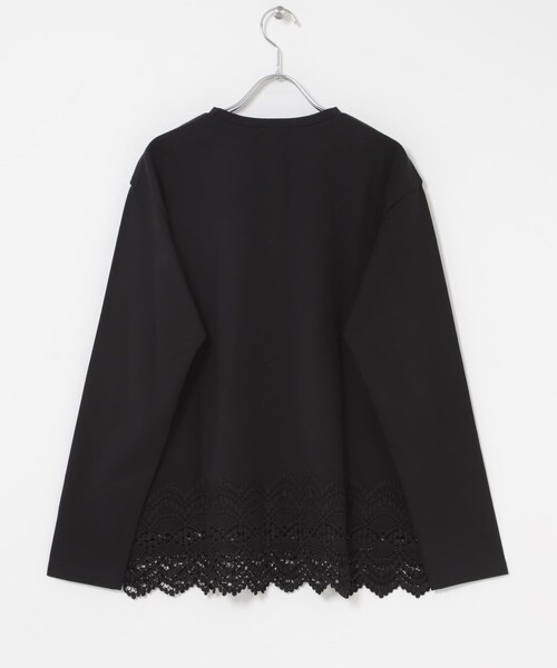 URBAN RESEARCH DOORS（アーバンリサーチドアーズ）の「裾レースカットソー（Tシャツ/カットソー・レディース・OFF/BLACK・Free）」の19枚目の写真