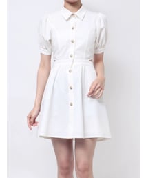 RESEXXY | サイドスリットシャツワンピース(シャツワンピース)