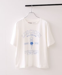 VIS | 【サーティワン アイスクリーム×VIS】アソートプリントTシャツ(Tシャツ/カットソー)