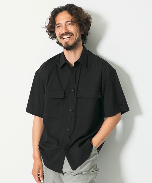 URBAN RESEARCH Sonny Label（アーバンリサーチサニーレーベル）の「OOPSノビイルダブルポケットシャツ（シャツ/ブラウス・メンズ・NAVY/BLACK/BEIGE・M/L/XL）」の11枚目の写真