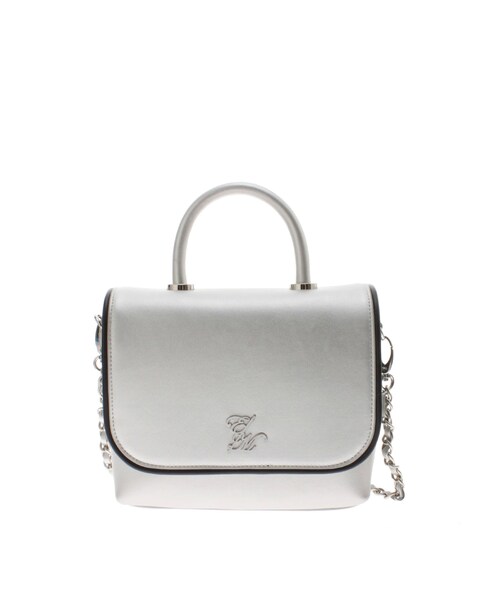 EATME（イートミー）の「フラップショルダーバッグ（ショルダーバッグ・レディース・ブラック/レッド/シルバー・F）」の5枚目の写真