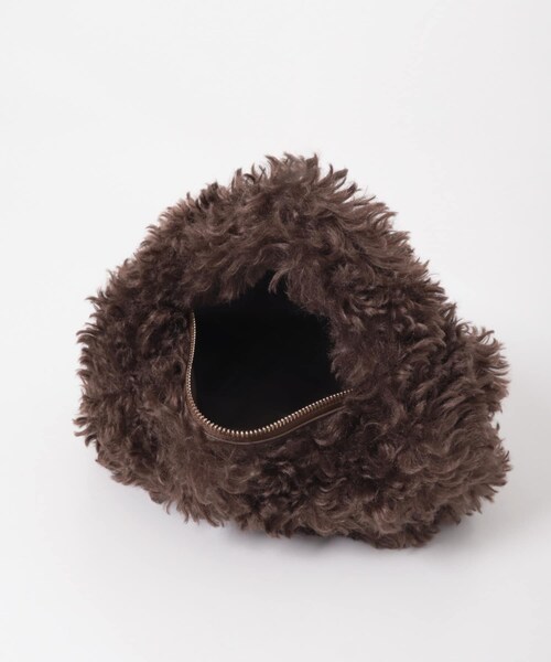 URBAN RESEARCH Sonny Label（アーバンリサーチサニーレーベル）の「LE VERNIS　Fake fur micro bag（ハンドバッグ・レディース・ブラウン/レオパード・one）」の6枚目の写真