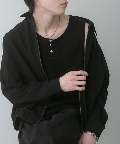 SENSE OF PLACE by URBAN RESEARCH（センスオブプレイスバイアーバンリサーチ）の「『別注』Healthknit×SENSE OF PLACE　タンクトップ（タンクトップ・メンズ・WHITE/BLACK/OATMEAL・M/L）」の11枚目の写真