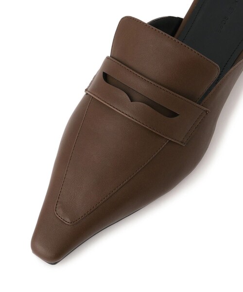 ADAM ET ROPE'（アダムエロペ）の「ローファーミュール（サンダル・レディース・ブラック/ダークブラウン・36.0/37.0/38.0）」の16枚目の写真