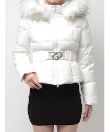 GYDA | GDベルト付きショートダウンコート(ダウンジャケット/コート)