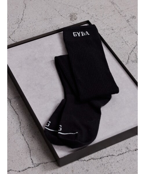 GYDA（ジェイダ）の「GYDA SHEER LOOSE SOX（ソックス/靴下・レディース・オフホワイト/ブラック・F）」の7枚目の写真