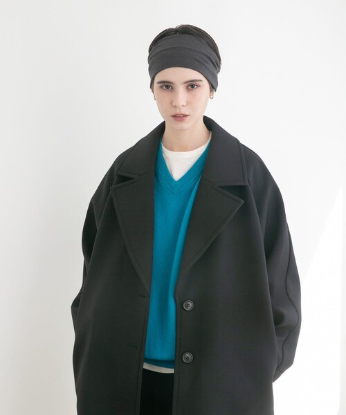 URBAN RESEARCH（アーバンリサーチ）の「decor『デコール』　Rib Wide Hairband（ヘアバンド・レディース・GRAY/BLACK/BROWN・-）」の13枚目の写真