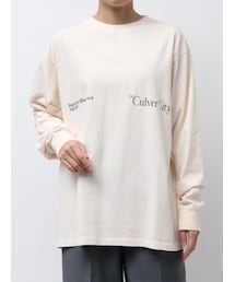 Ungrid | ヴィンテージウォッシュロゴロングスリーブTee(Tシャツ/カットソー)