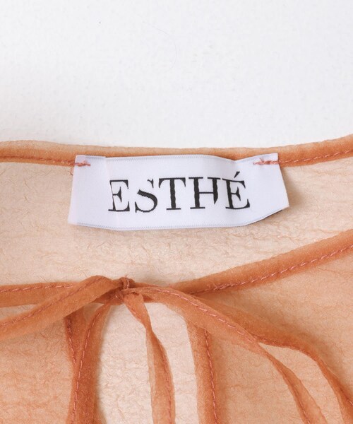 URBAN RESEARCH(アーバンリサーチ)の「ESTHE VOLUME ORGANZA BOW TOP(シャツ/ブラウス・レディース・CORK・XS)」の18枚目の写真