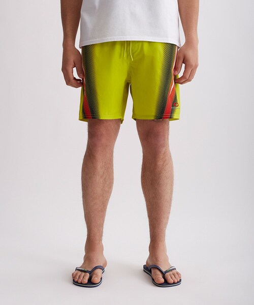 Saturdays NYC（サタデーズ ニューヨークシティ ）の「Oakley X Saturdays Timothy Swim Short（水着・メンズ・ブラック/グリーン・L/M/S）」の16枚目の写真
