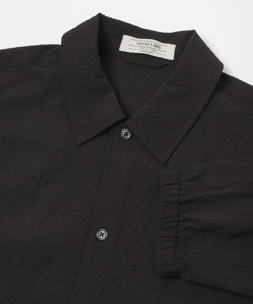 URBAN RESEARCH Sonny Label（アーバンリサーチサニーレーベル）の「シアサッカーコーチジャケット（ブルゾン・メンズ・ブラック/ネイビー/グリーン・M/L）」の13枚目の写真
