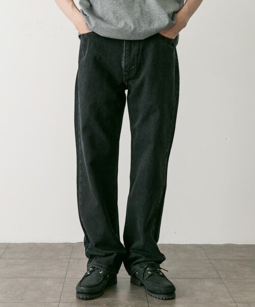URBAN RESEARCH DOORS(アーバンリサーチドアーズ)の「LEVI’S 565 97 LOOSE STRAIGHT(デニムパンツ・メンズ・Black/Indigo/Light IDG/Black Used・28/30/32/34)」の9枚目の写真