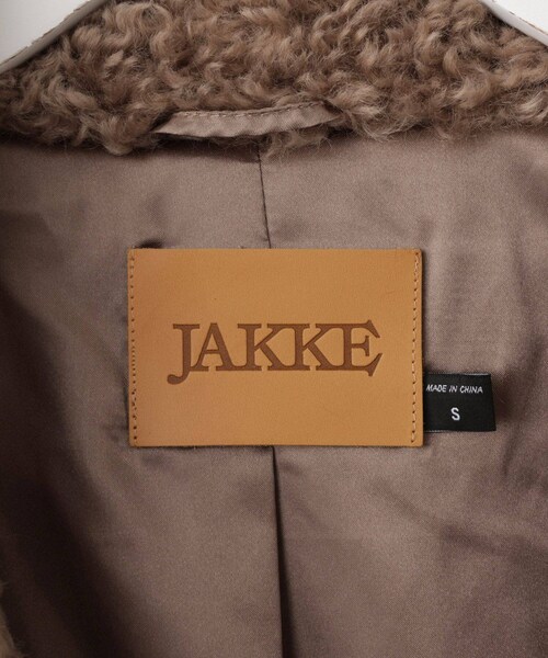 ADAM ET ROPE'(アダムエロペ)の「【Jakke(ジャッキー)】TRACI(ムートンコート・レディース・ベージュ・S)」の11枚目の写真