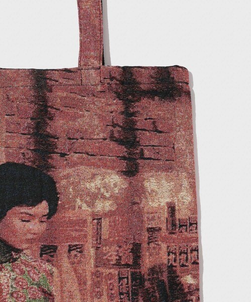 ADAM ET ROPE'(アダムエロペ)の「【花様年華 × 10Culture for ADAM ET ROPE'】TOTE BAG(トートバッグ・レディース・ブラック・F)」の18枚目の写真