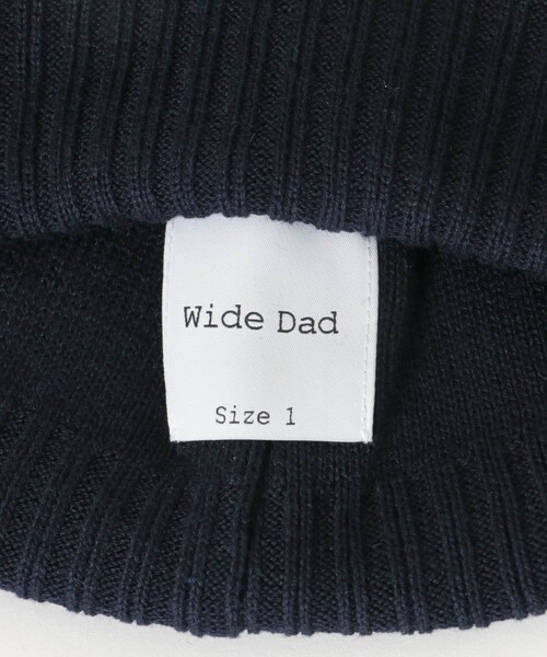 URBAN RESEARCH(アーバンリサーチ)の「Wide Dad Dad BONBON KNIT CAP(ニットキャップ/ビーニー・メンズ・NAVY・FREE)」の12枚目の写真