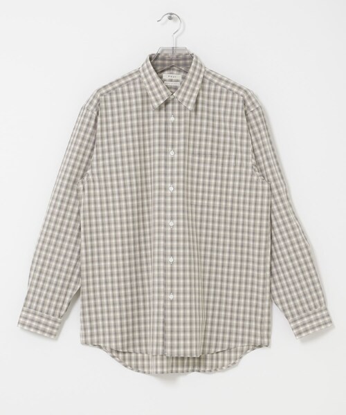 URBAN RESEARCH(アーバンリサーチ)の「FUJI COTTON CHECK SHIRTS(シャツ/ブラウス・メンズ・GRAY/BROWN・4/5)」の3枚目の写真