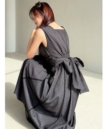 RESEXXY | ドットチュールレイヤードワンピース(ワンピース)