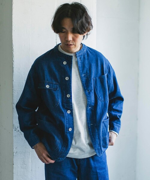 URBAN RESEARCH DOORS（アーバンリサーチドアーズ）の「Denim Chore Jacket（デニムジャケット・メンズ・INDIGO/ONE WASH・M/L/XL）」の10枚目の写真