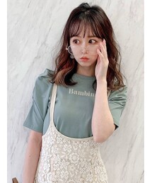 dazzlin | BambinaガーリーTシャツ(Tシャツ/カットソー)