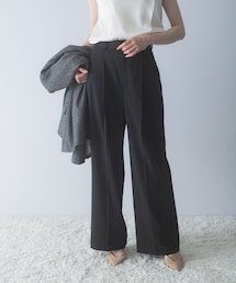 URBAN RESEARCH ROSSO WOMEN | 防シワハイウエストワイドスラックス(その他パンツ)