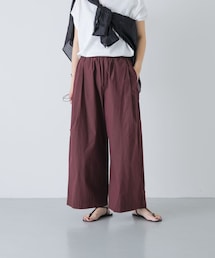 かぐれ | コットンサイドタックワイドパンツ(その他パンツ)
