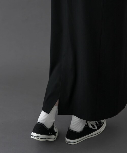 URBAN RESEARCH DOORS（アーバンリサーチドアーズ）の「FORK&SPOON　ウールライクジャンパースカート（ワンピース・レディース・BLACK/TOPCCL・1/2）」の15枚目の写真