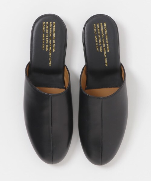 URBAN RESEARCH（アーバンリサーチ）の「REPRODUCTION OF FOUND　ITALIAN MILITARY SLIPPER（サンダル・メンズ・BLACK・41/42/43）」の6枚目の写真